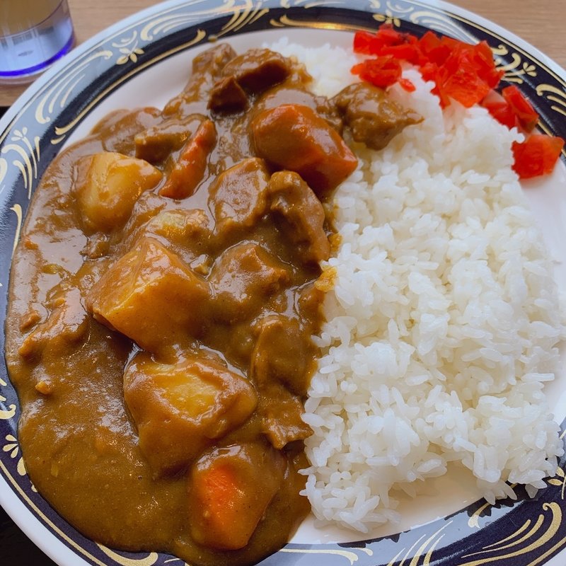 カレー(ふれあい食堂なんと屋)