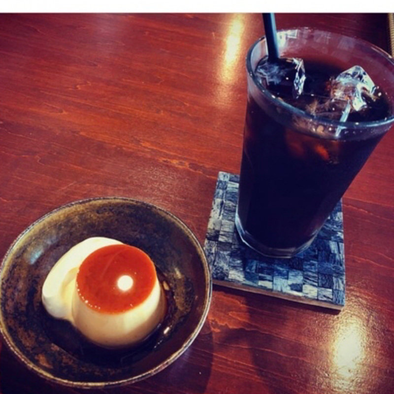 プリン(板東珈琲)