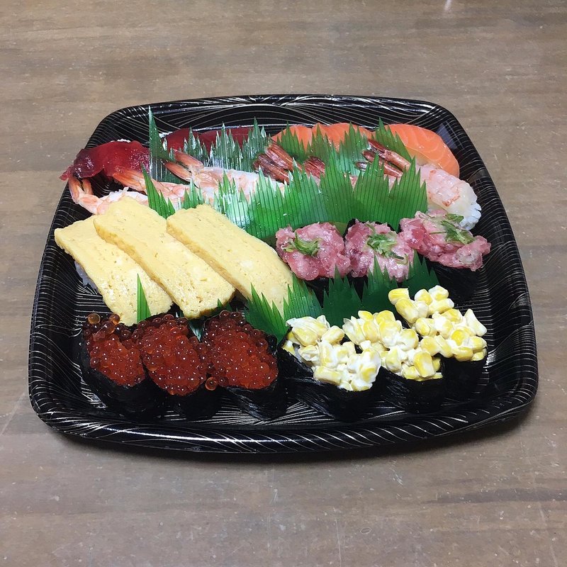 バラエティセット(3人前)(スシロー志段味店)