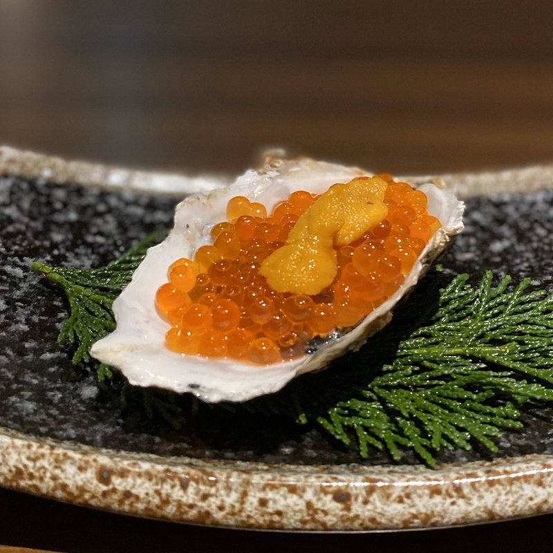 ウニくら生牡蠣(牡蠣×肉×海鮮 MIYABI 錦店)