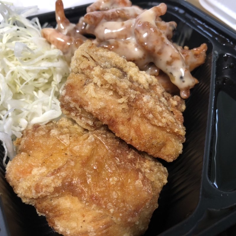 えびマヨ合盛り定食(からやま)