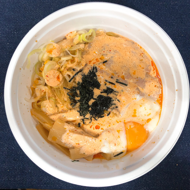 混ぜそば並盛温玉(混ぜそば みなみ )