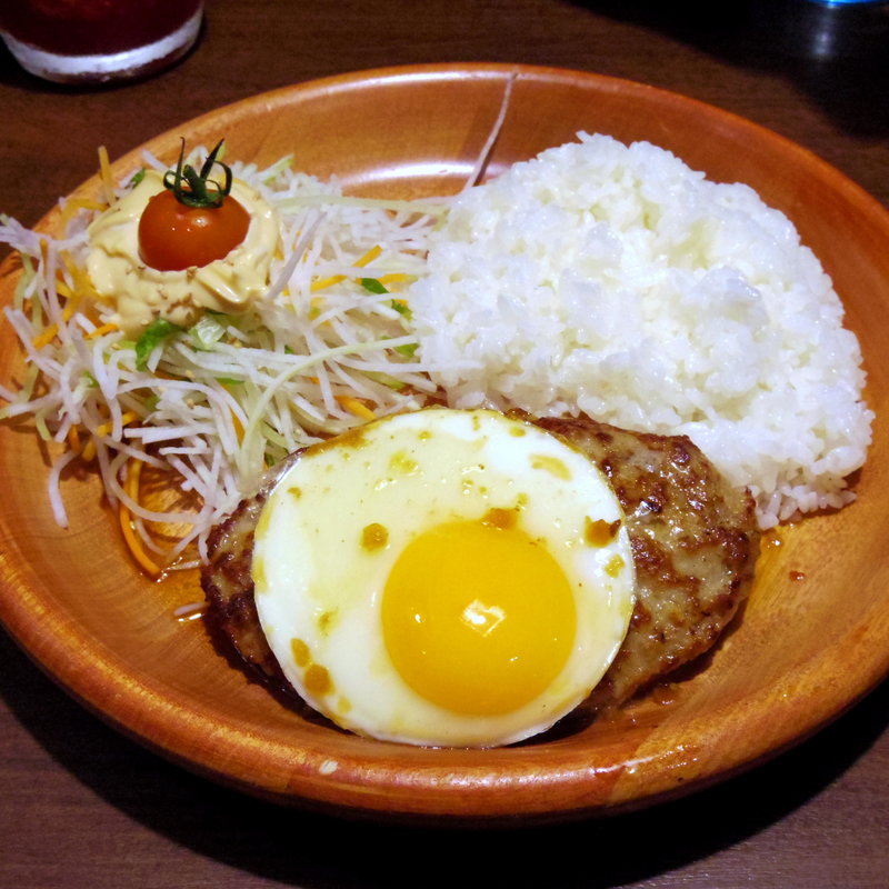 エッグバーグディッシュ　150g(びっくりドンキー 水沢店 )