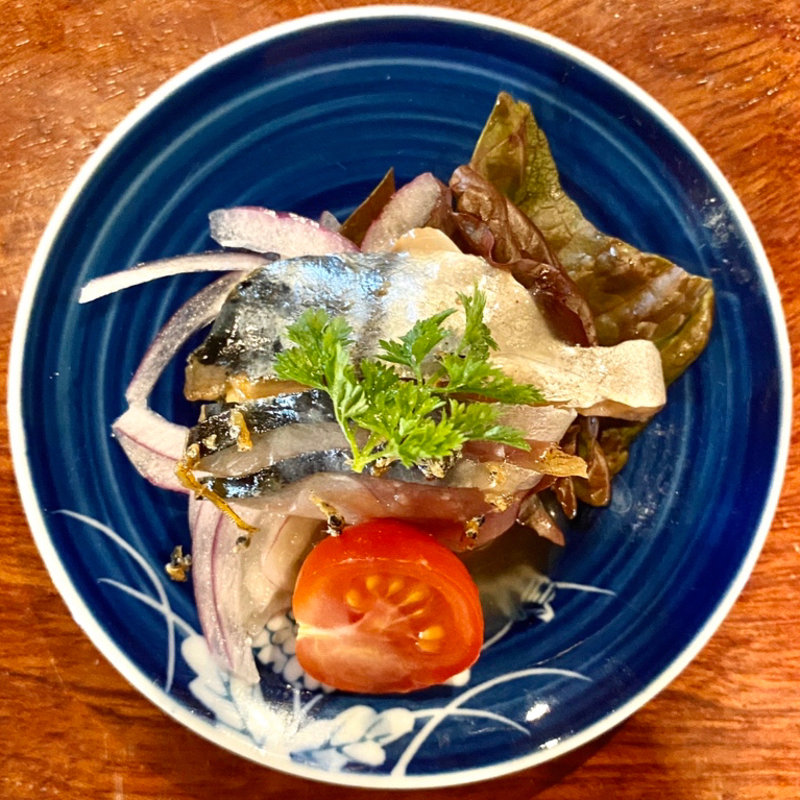 しめさば炙り(酒峰)