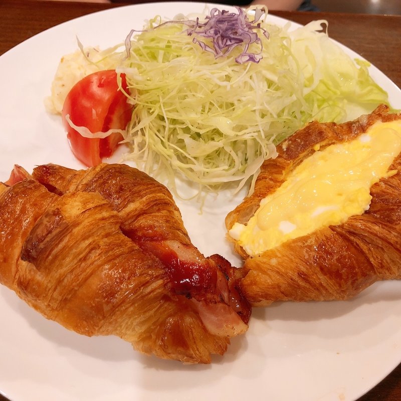 クロワッサンサンド(前田珈琲 本店 （マエダコーヒー）)