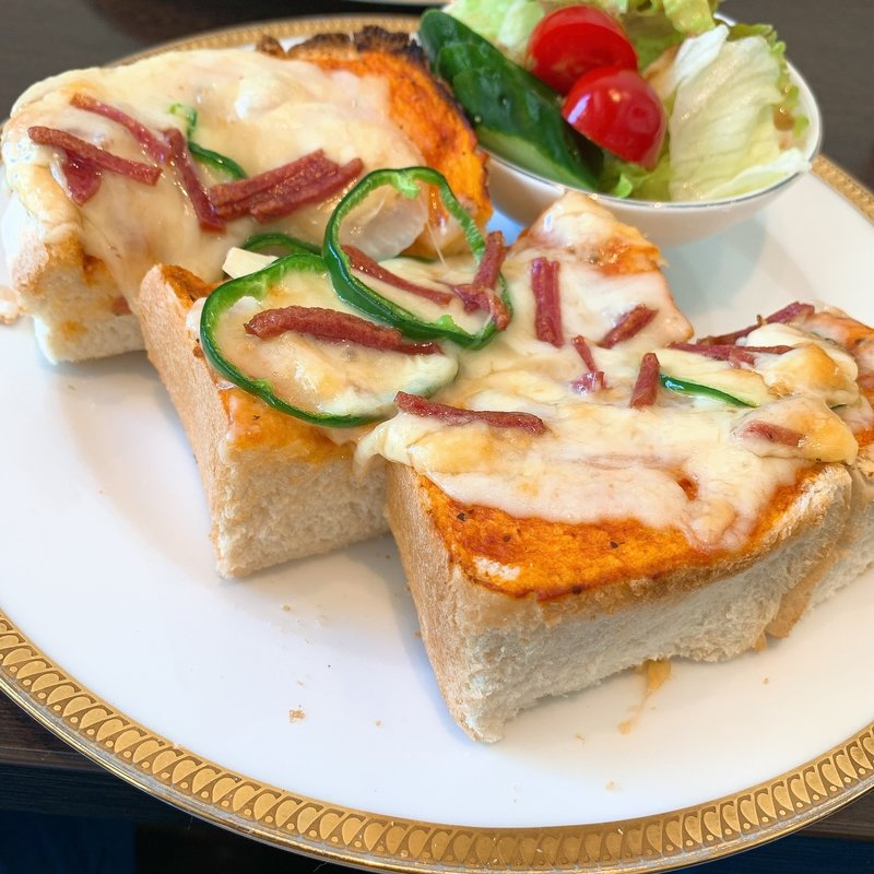 ピザトースト(珈琲館 えんの森 （えんの森）)