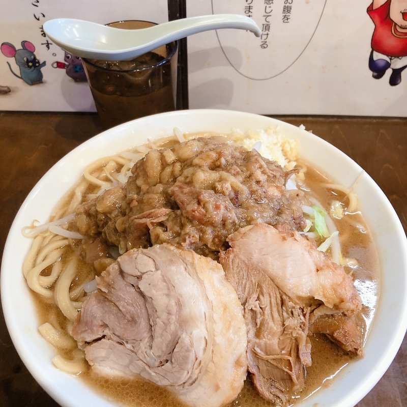 小ラーメンアブラマシマシ(夢庵 淵野辺店)