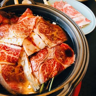 和牛　すき焼き(すき焼き　阿さ利本店)