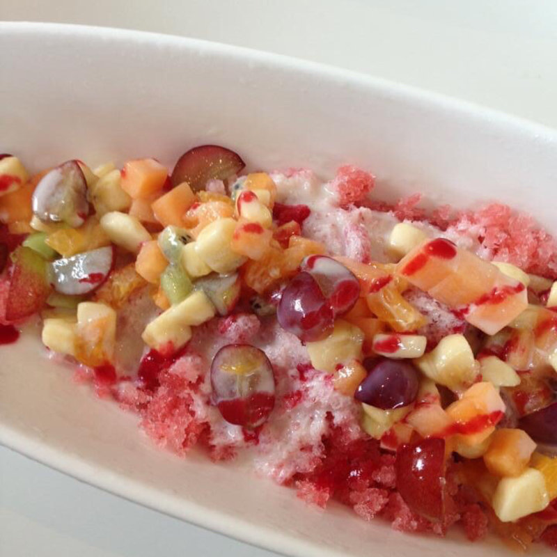 カキ氷いちごミルク(ヴァニエール （VANNIER）)