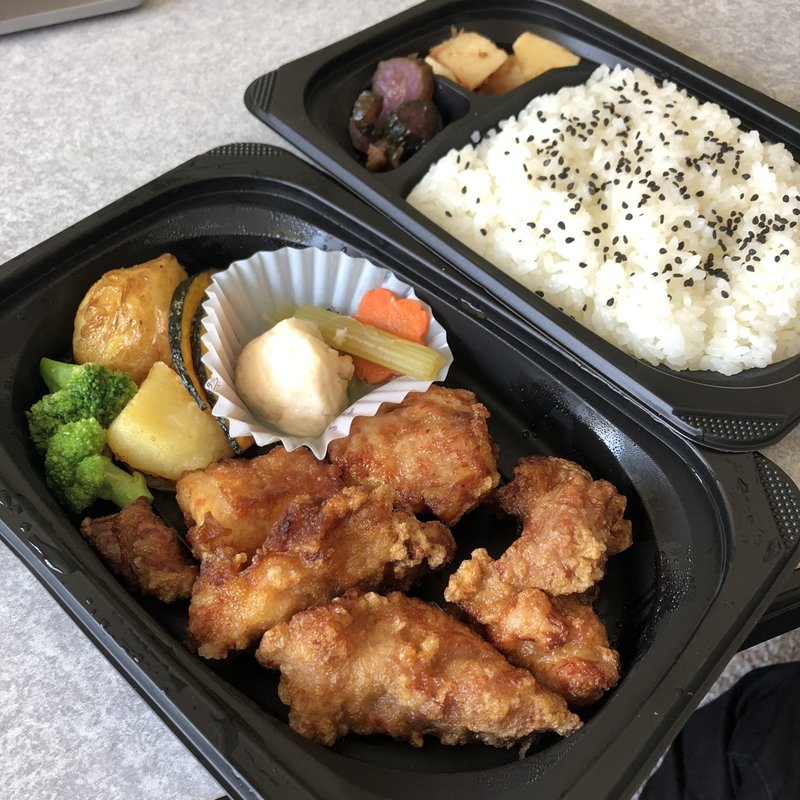 若鶏の唐揚げ弁当(藍屋 大井店)