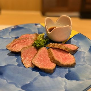 名物 和牛焼きひたし(魚や よいち 伏見店)