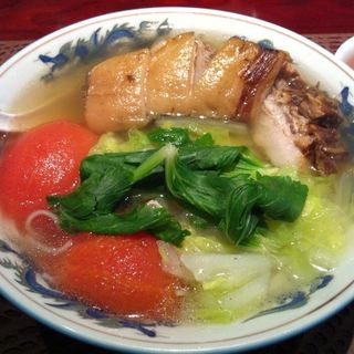 トマトたんめん(白龍トマト館)