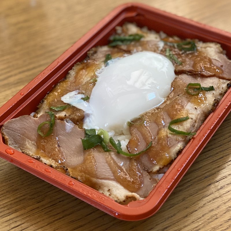さっぱりおろしの合鴨ロース丼(ラ・ムー長野店)