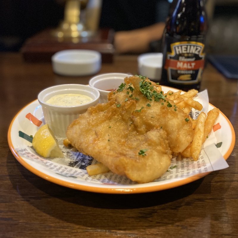 フィッシュ&チップス(アイリッシュ パブ ランガーズ)