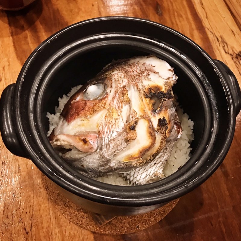 鯛めし(池袋 一龍庵)