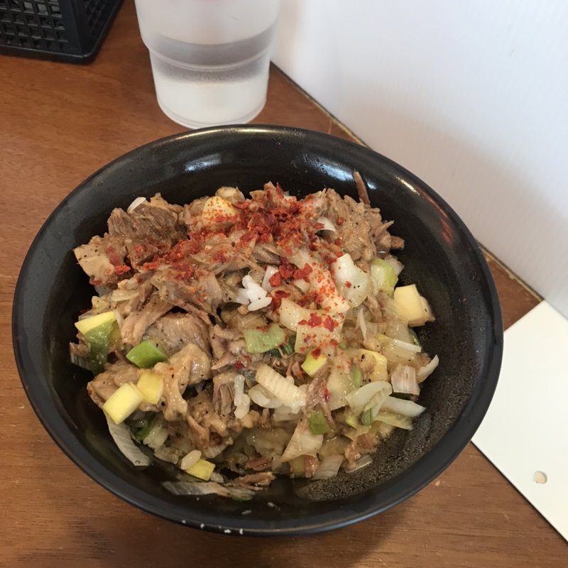 （ミニ）チャーシュー丼(つけめん桜の如く)