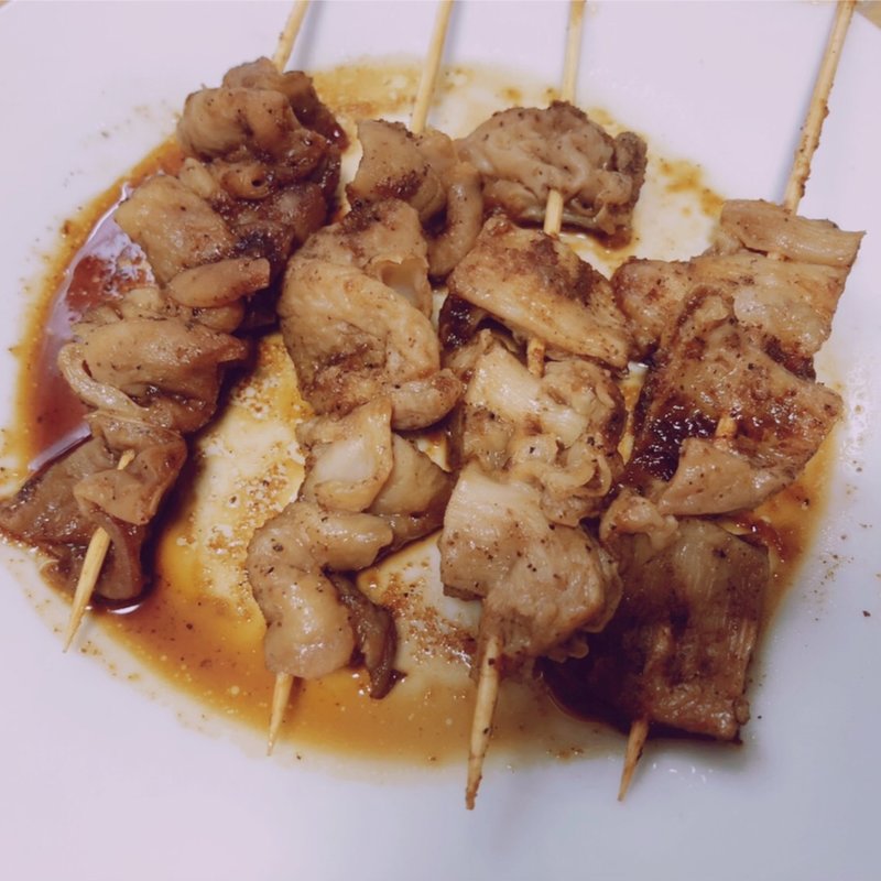 もつ焼き　シロ　テッポウ(鳥勝 立会川)