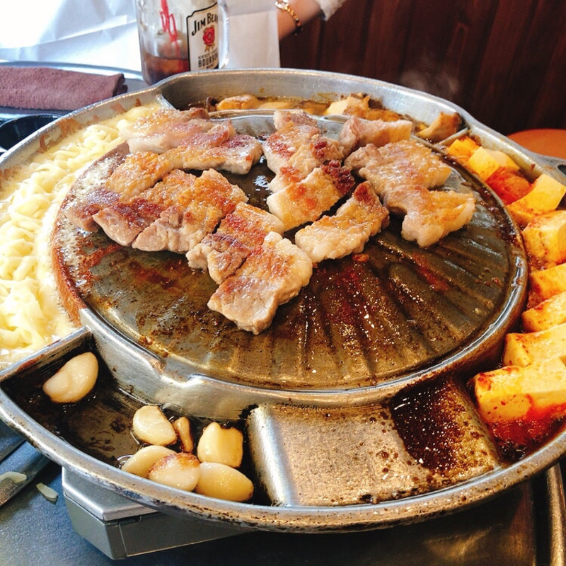 ポルジップサムギョプサル チーズセット(でじにらんど 新大久保店)