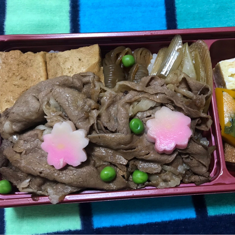 すきやき重弁当　国産牛ロース肉(木曽路 新小岩店)