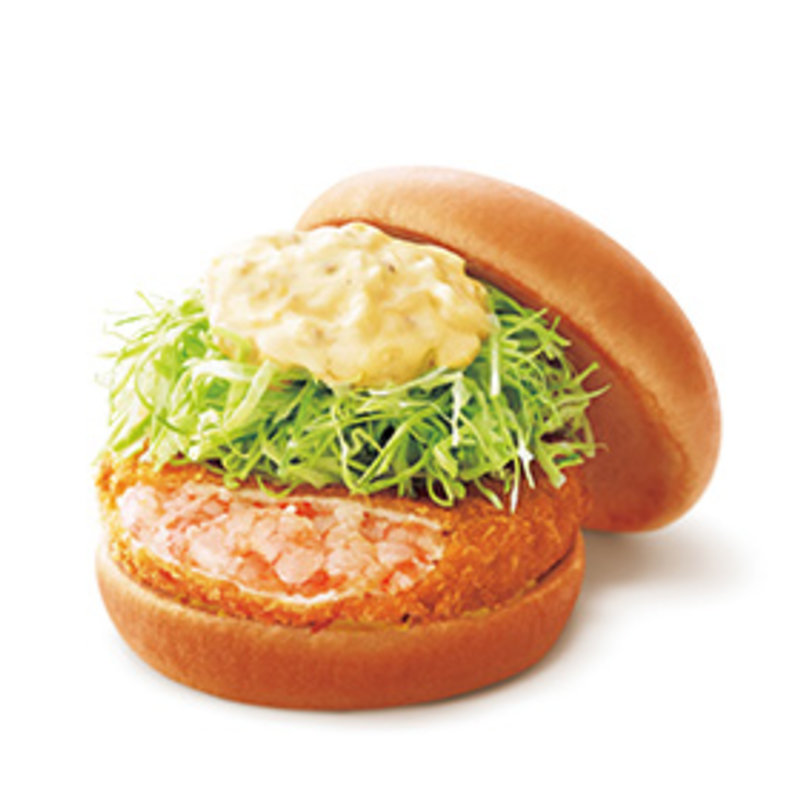 海老カツバーガー(モスバーガー 吹田北口店)