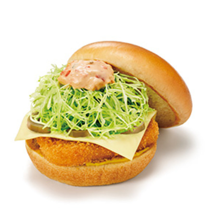 チキンバーガー（チーズ＆スパイシー）(モスバーガー 吹田北口店)