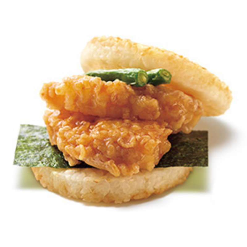 モスライスバーガー海老の天ぷら(モスバーガー 吹田北口店)