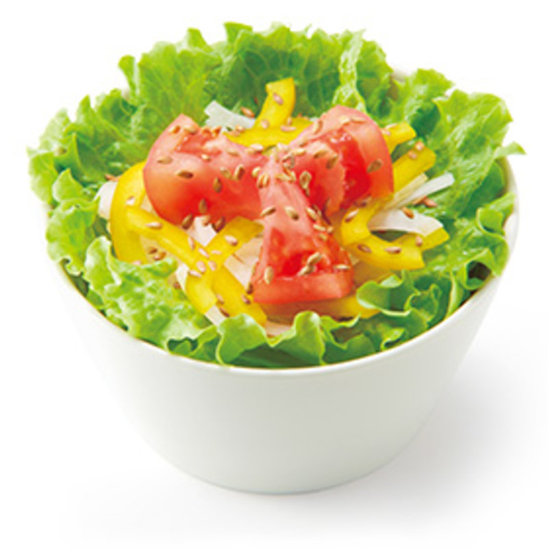 こだわりサラダ ローストアマニトッピング 和風ドレッシング＜減塩タイプ＞(モスバーガー 吹田北口店)