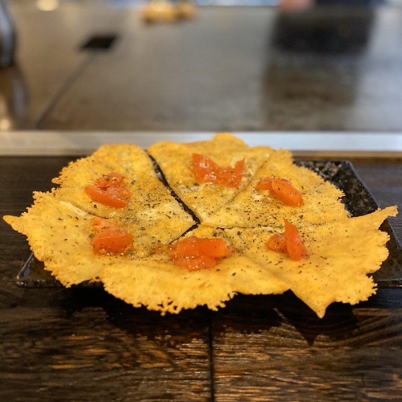 マルゲリータ風 チーズせんべい(じゅうきゃべ the 2ND)