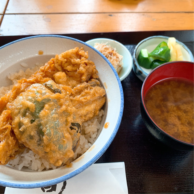 穴子天丼(秀 （天ぷら）)