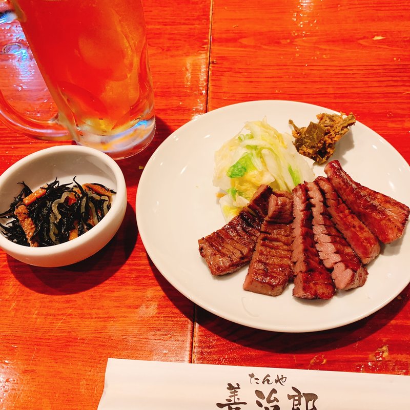 牛タン　単品　3枚(6切れ)(たんや 善治郎 牛たん通り店)