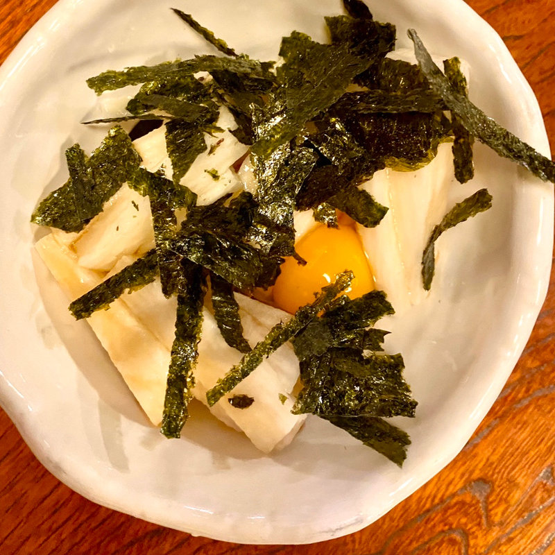 やまいもスライス(田舎茶屋)