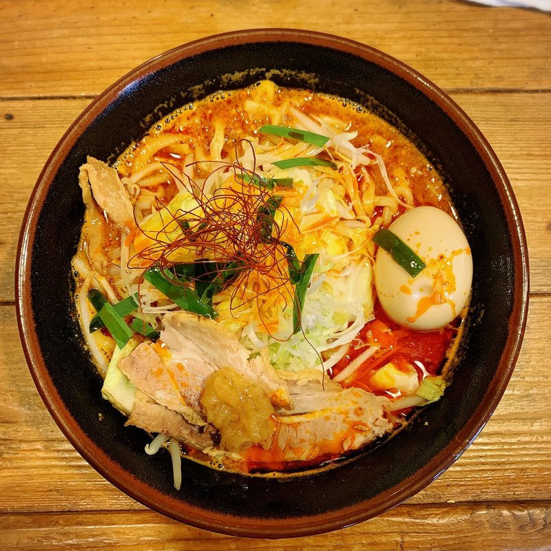 野菜盛　唐唐郎らー麺(唐唐郎)