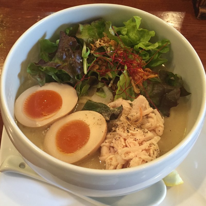 鶏白湯 塩そば(鶏白湯麺 蔭山 高田馬場店)