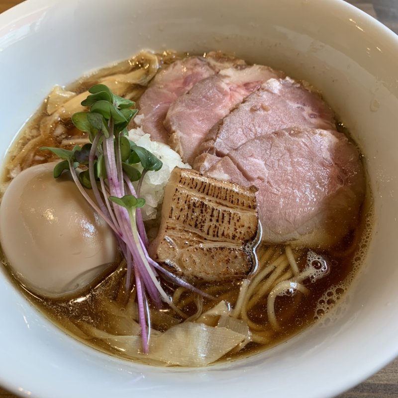 特製いりこそば(麺壁九年)