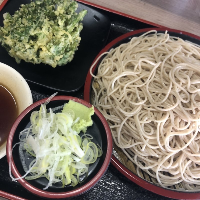 大もり(春菊天)(あり賀せいろう )