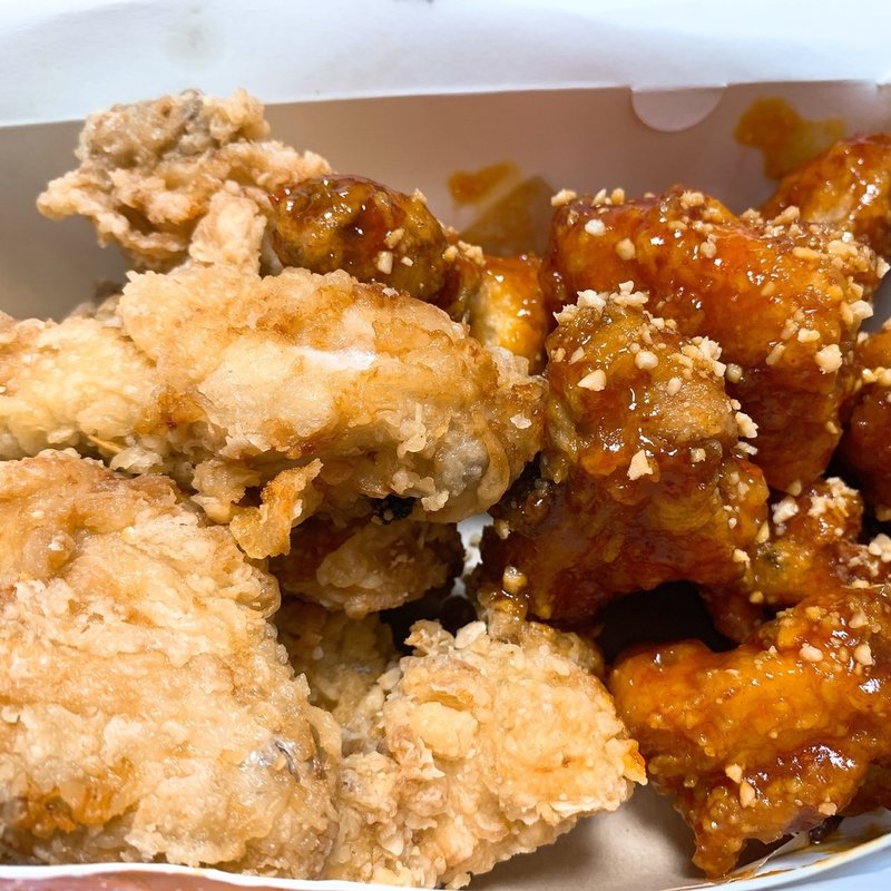 チキン盛り合せ(一匹)(金達莱)