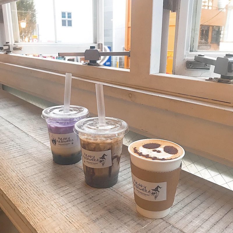 ハロウィン限定ラテ(キャンバス トウキョウ （CANVAS TOKYO）)