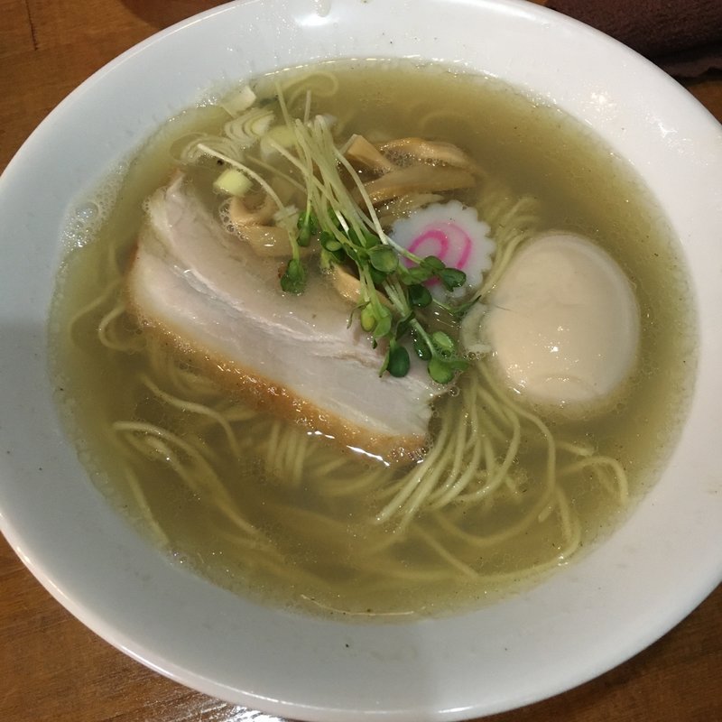 味玉中華そば（塩）(ふくろう)