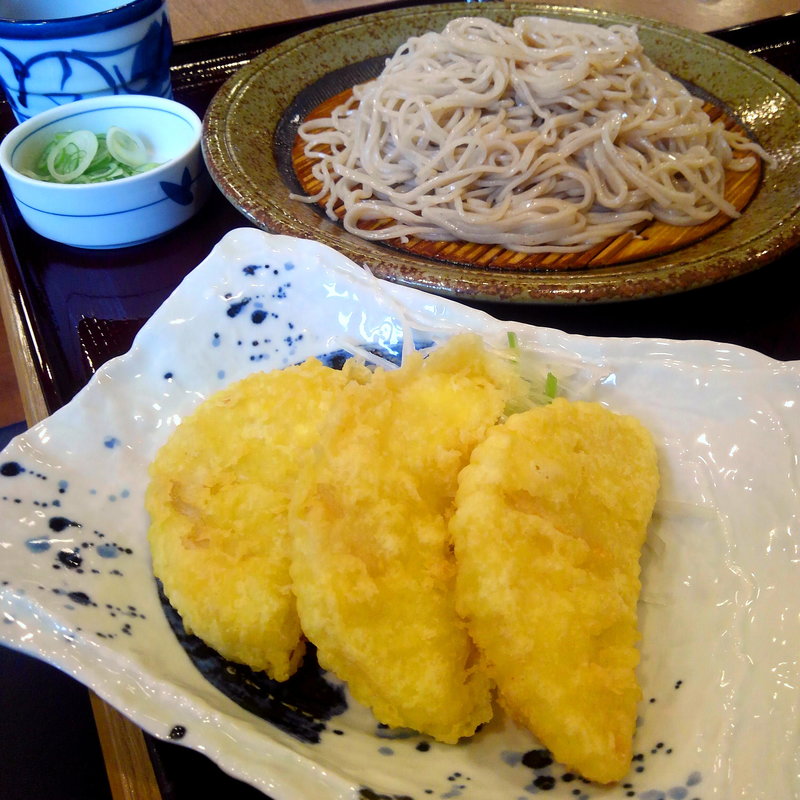 たけのこ天そば(十割そば会 北上店 )