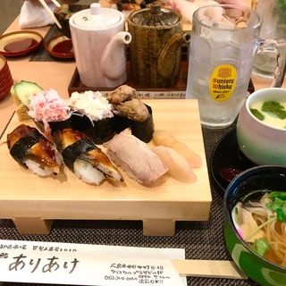 へのじ(6貫)(日の出鮨　ありあけ)