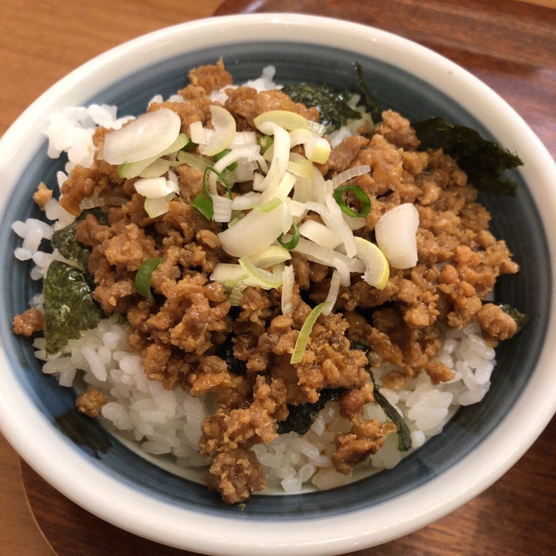 そぼろご飯(麺処 直久 田町グランパーク店)