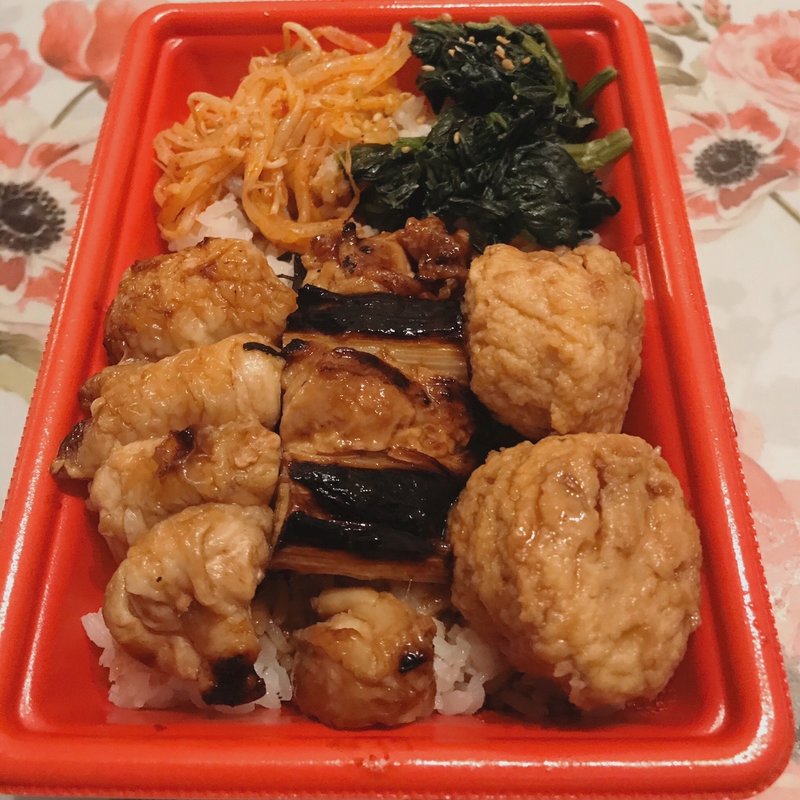 大山どりの焼き鳥弁当(やきとり家すみれ 自由が丘店)