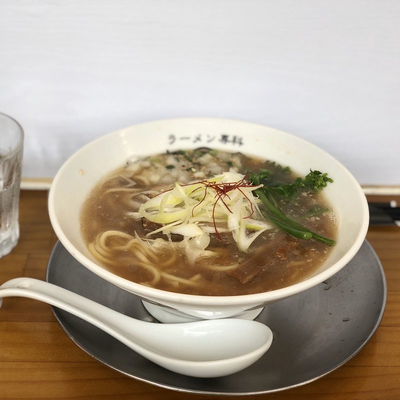 豚煮干醤油そば(ラーメン専科 竹末食堂)
