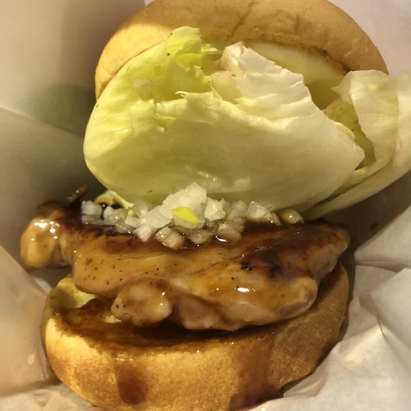 テリヤキチキンバーガー(フレッシュネスバーガー江戸川橋)