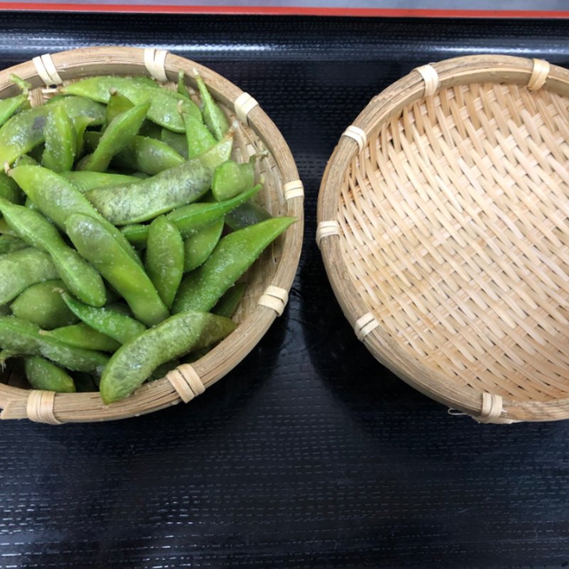 黒枝豆(手打そば 松葉茶屋)