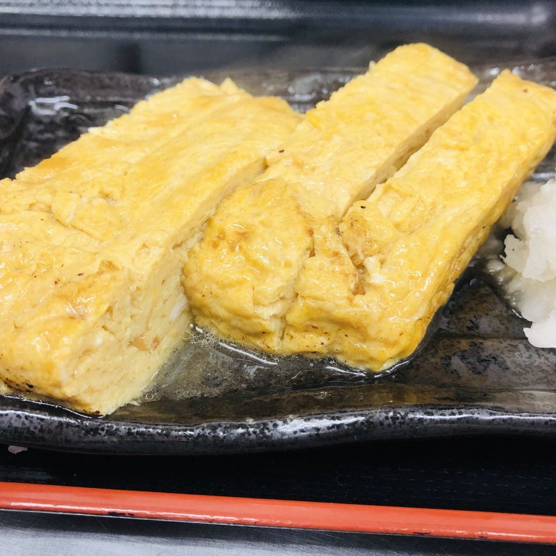 だしまき玉子(手打そば 松葉茶屋)