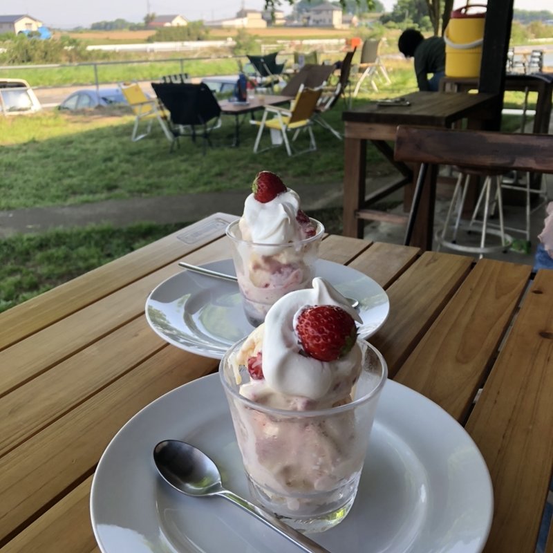 いちご農家さんのいちごアイス🍓(伊澤商店 )