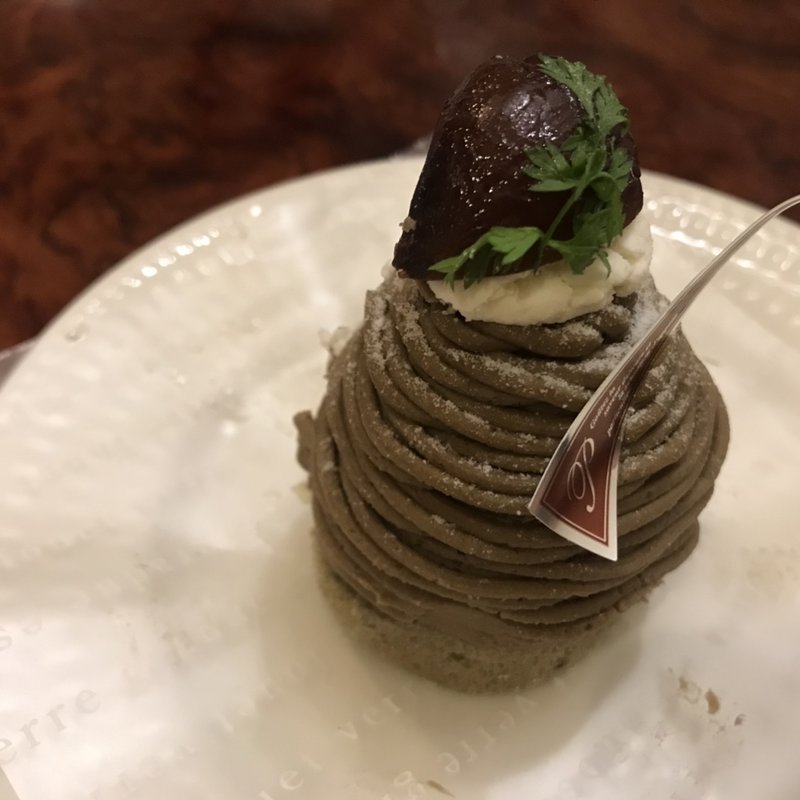 抹茶のモンブランタルト(ブールミッシュ 洛西高島屋店)