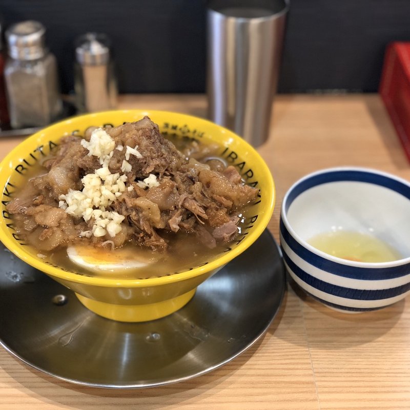 豚そば(茨城豚そば特龍)