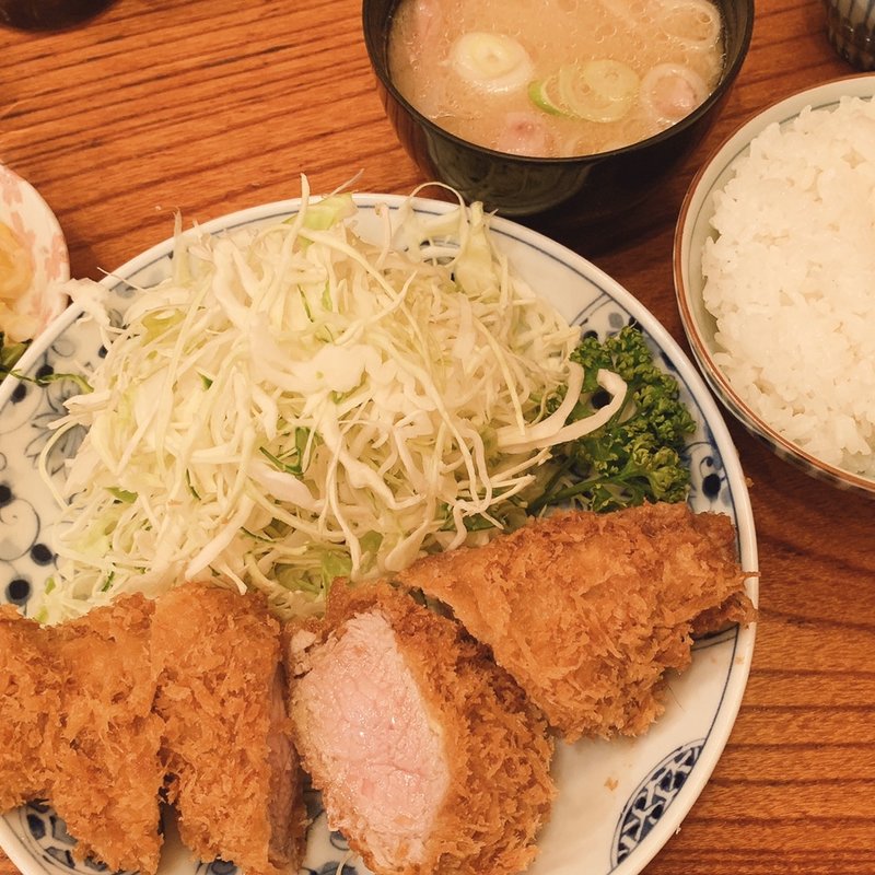 棒ヒレカツ定食(とんかつ 河)